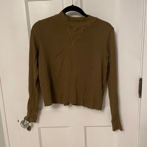 MATE THE LABEL thermal in moss green